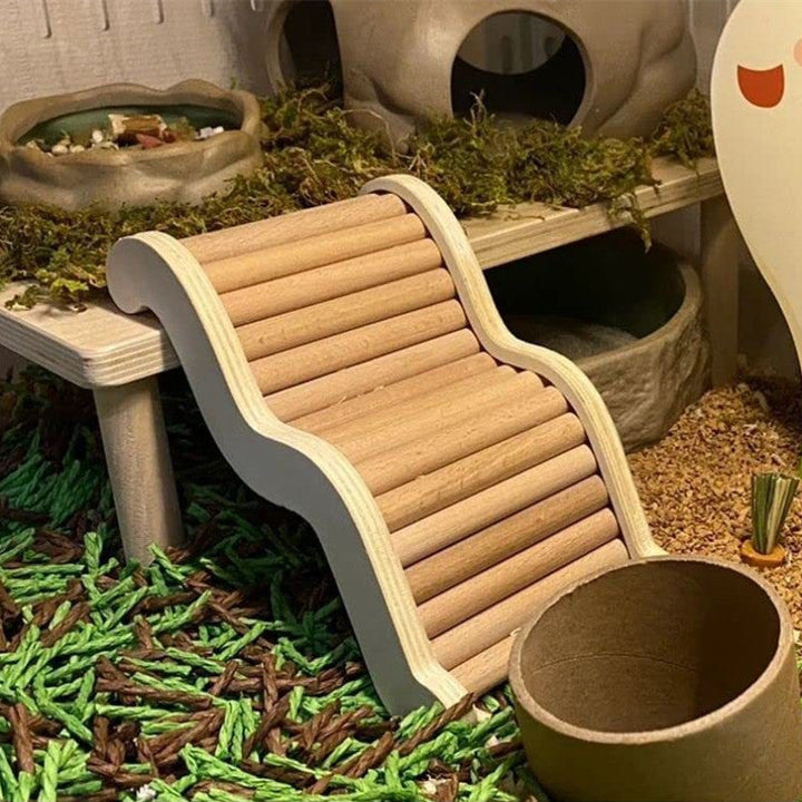 Enhance Your Hamster's Home with Our Wooden Cage Accessories